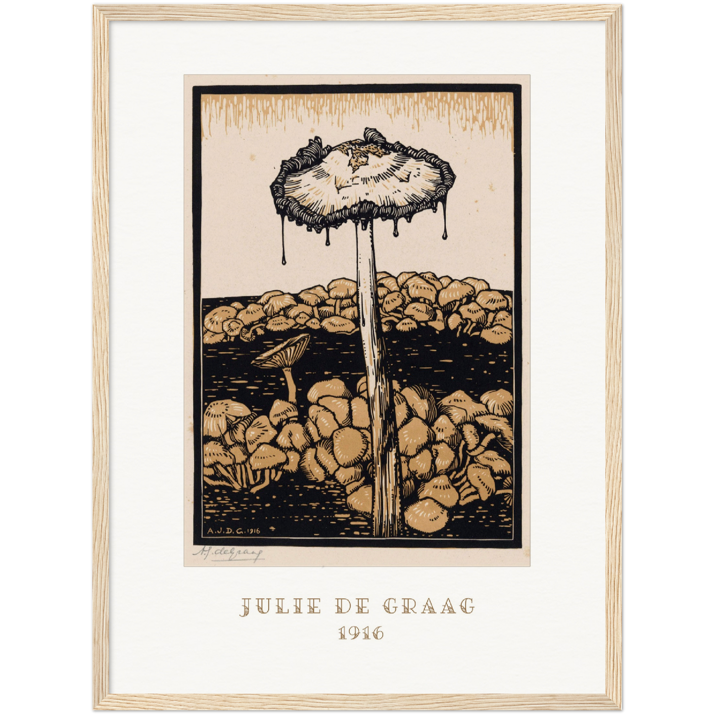 DRIPPING MUSHROOM 1916